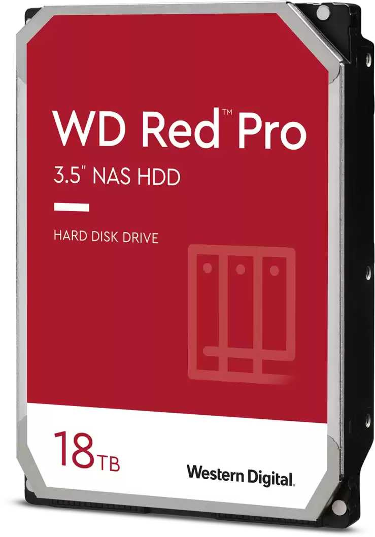 Жесткий диск WD SATA-III 18TB WD181KFGX NAS Red Pro (7200rpm) 512Mb 3.5"