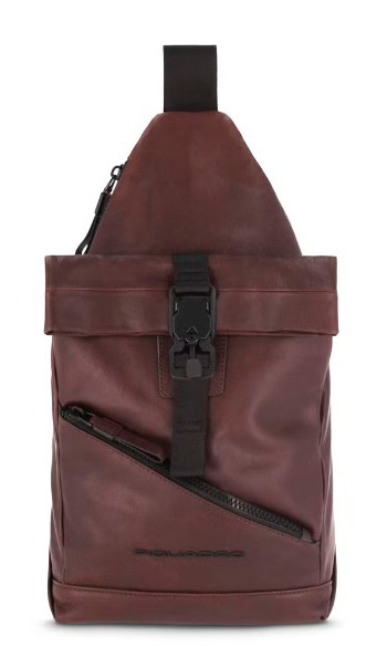 Рюкзак слинг Piquadro Harper CA5678AP/TM темно-коричневый кожа