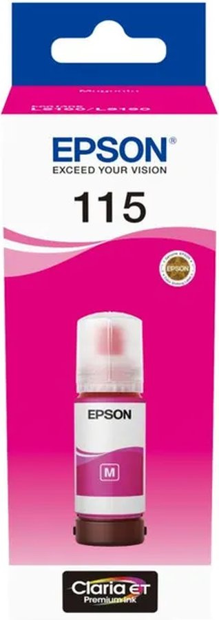 Чернила Epson 115 C13T07D34A пурпурный 70мл для Epson L8160/8180