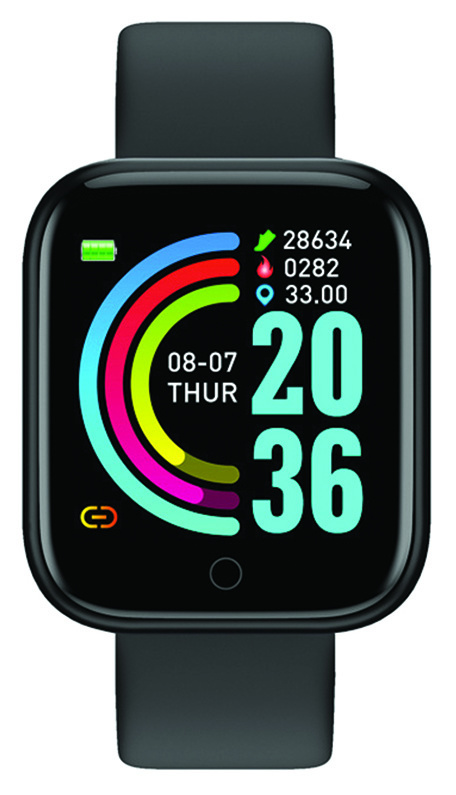 Смарт-часы Digma Smartline R1 1.3" TFT корп.черный рем.черный (R1B)