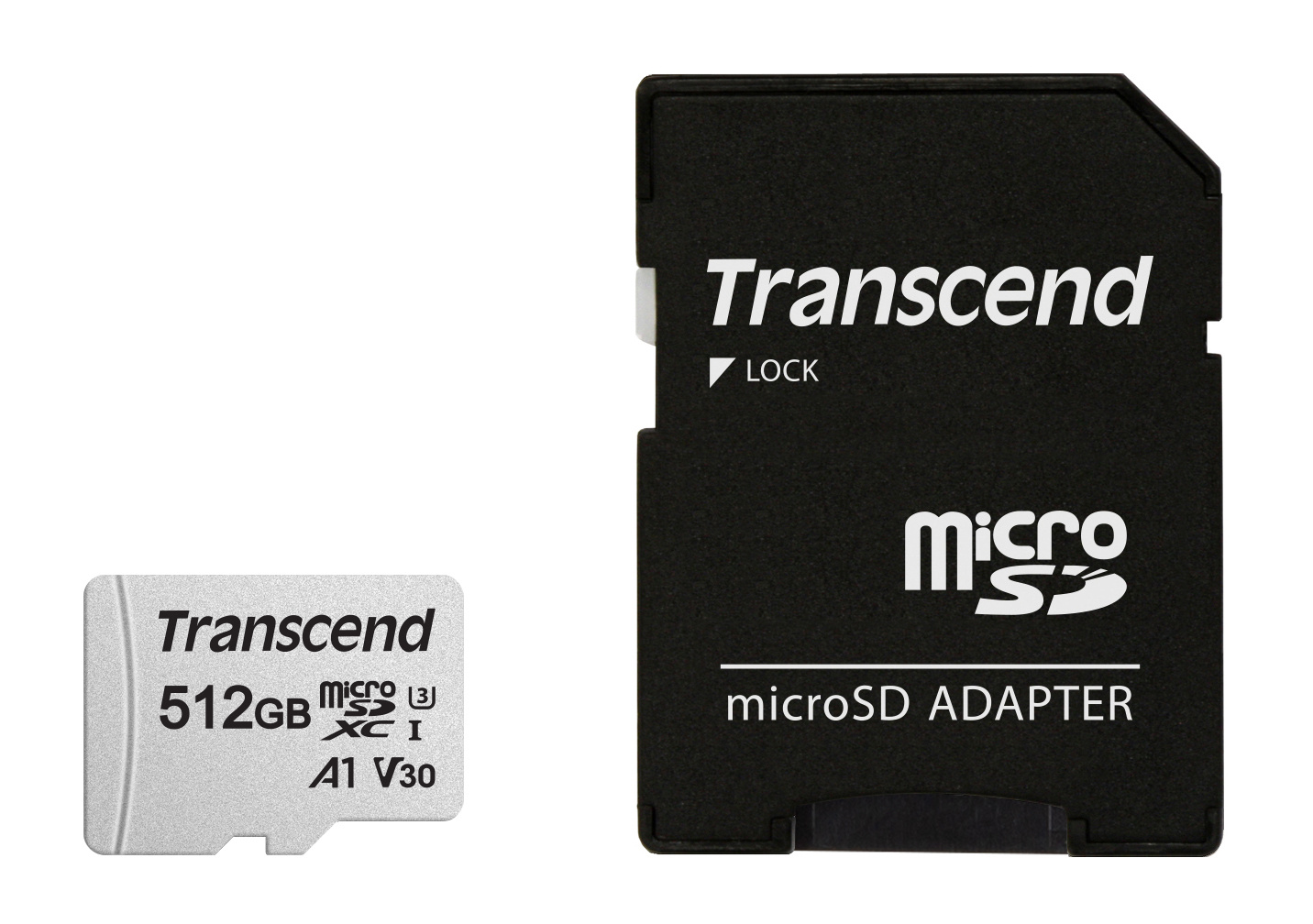 Флеш карта microSDXC 512GB Transcend TS512GUSD300S-A 300S + adapter