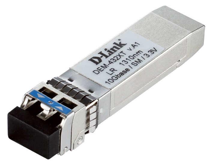 Трансивер D-Link 432XT/B1A оптич. SFP+ SM 10Гбит/с Tx:1310нм Rx:1310нм до 10км