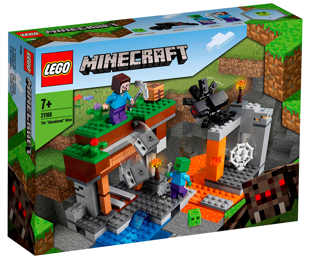 Конструктор Lego Minecraft The Abandoned Mine (элем.:248) пластик (7+) (21166)