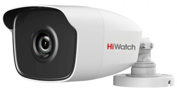 Камера видеонаблюдения аналоговая HiWatch DS-T220 3.6-3.6мм HD-TVI цв. корп.:белый (DS-T220 (3.6 MM))