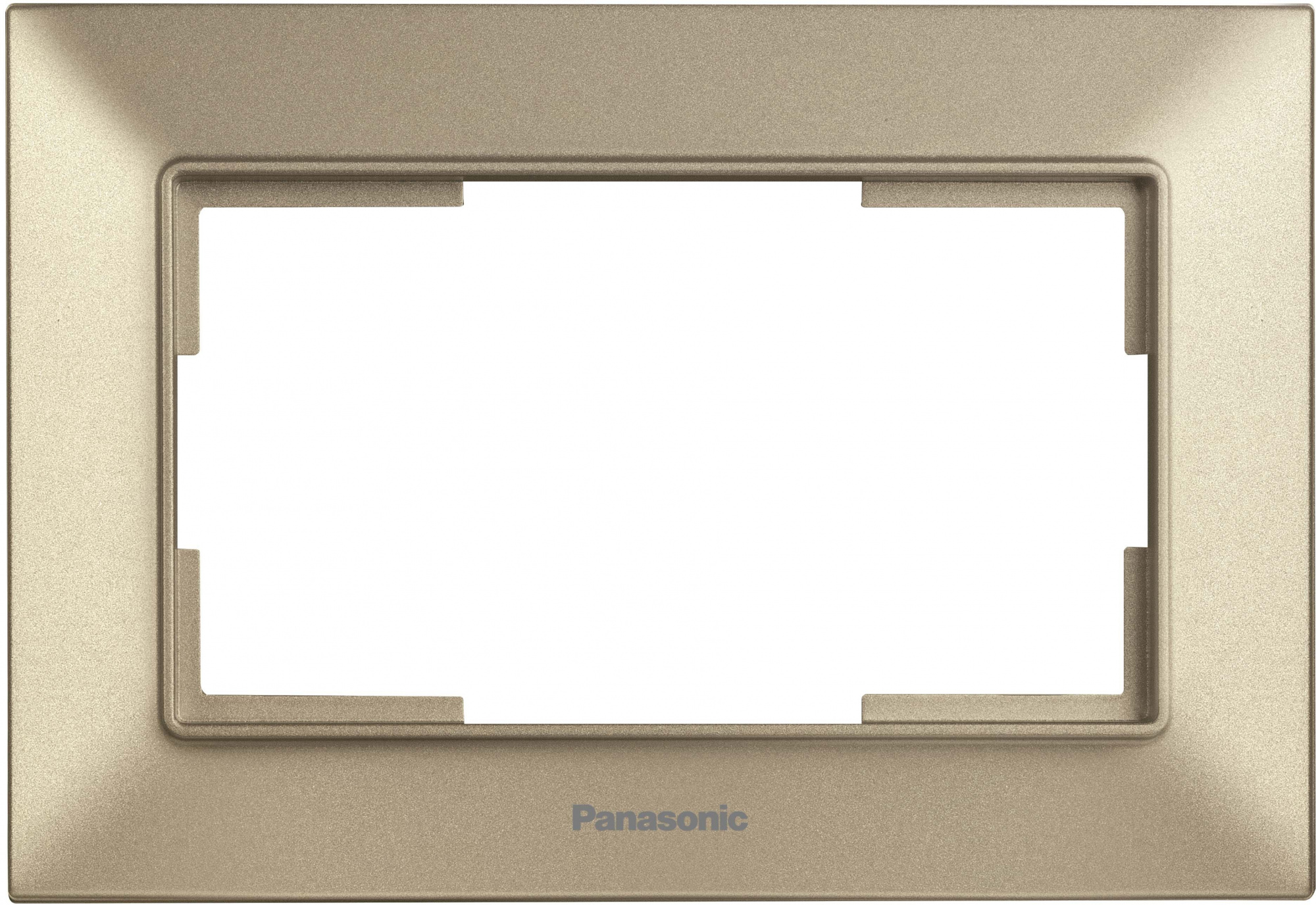Рамка Panasonic Arkedia Slim WNTF08092BR-RU декоративная 1x пластик бронзовый (упак.:1шт)