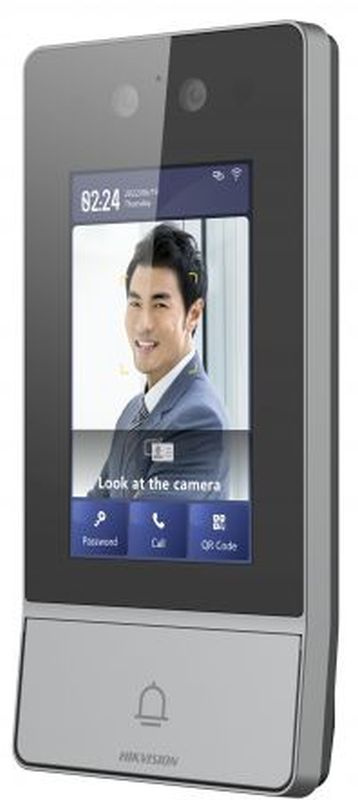 Видеопанель Hikvision DS-KV9503-WBE1 цветной сигнал цвет панели: черный
