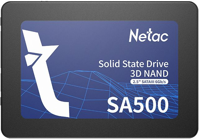 Накопитель SSD Netac SATA-III 240GB NT01SA500-240-S3X SA500 2.5"
