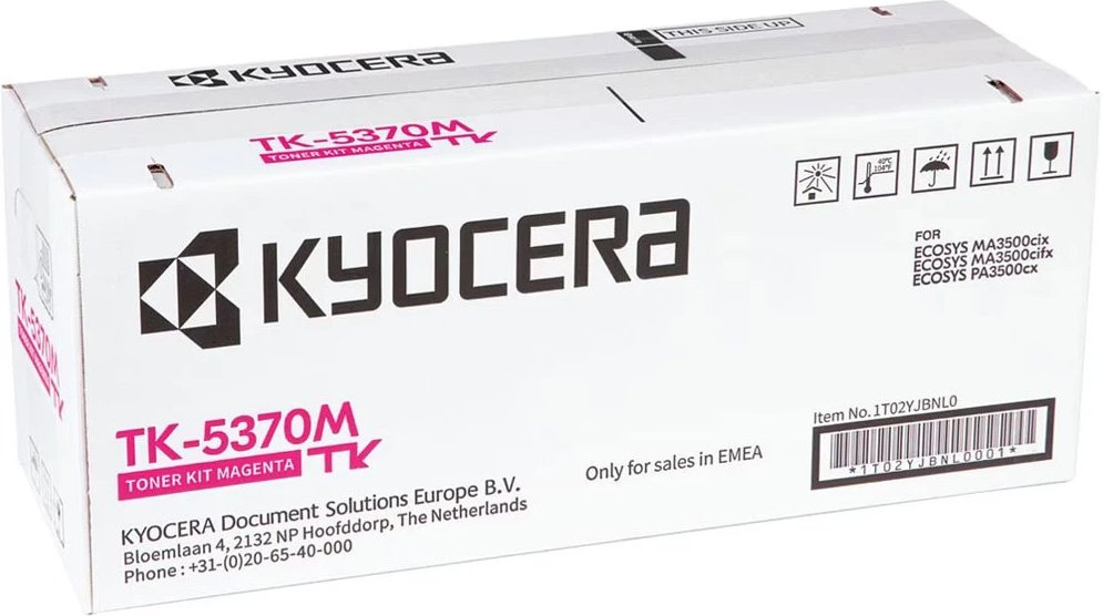 Картридж лазерный Kyocera TK-5370M 1T02YJBNL0 пурпурный (5000стр.) для Kyocera PA3500cx/MA3500cix/MA3500cifx