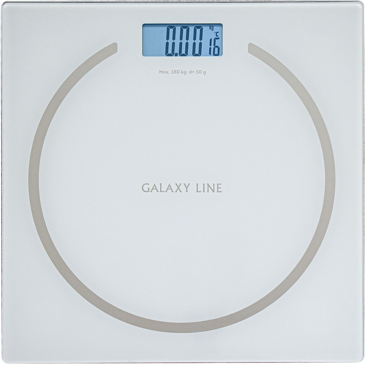 Весы напольные электронные Galaxy Line GL 4815 макс.180кг белый
