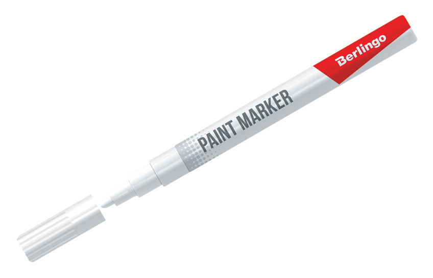 Маркер краска Uniline PA200 255463 пулевидный пиш. наконечник 2мм белый