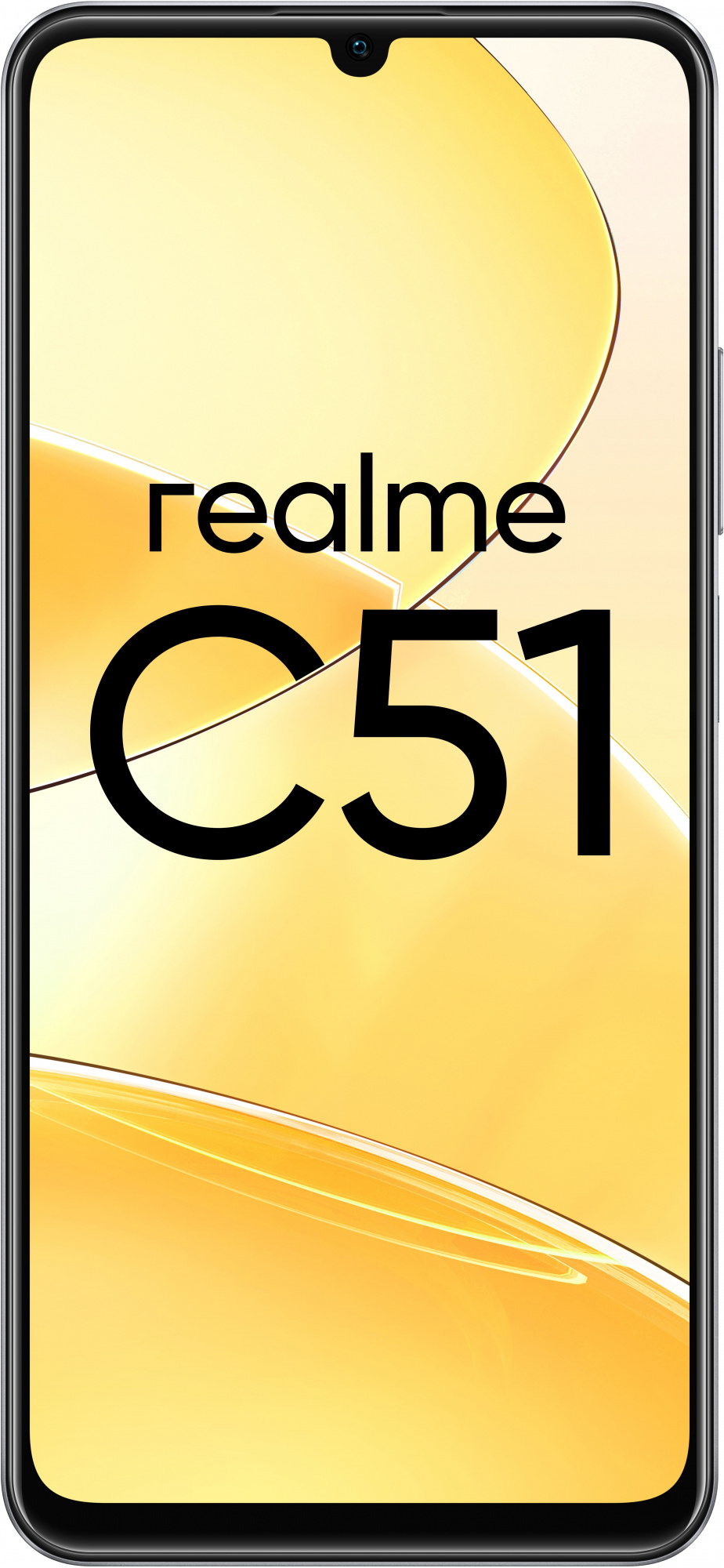 Смартфон Realme RMX3830 C51 128Gb 4Gb черный моноблок 3G 4G 2Sim 6.74" 720x1600 Android 13 50Mpix 802.11 a/b/g/n/ac NFC GPS GSM900/1800 GSM1900 TouchSc VidConf A-GPS microSD max2048Gb