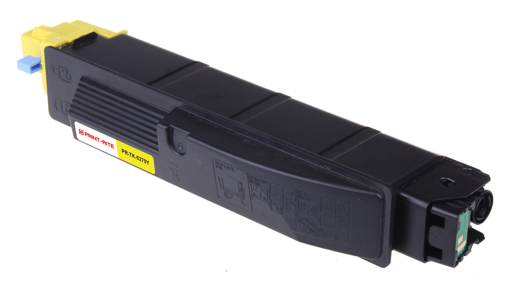 Картридж лазерный Print-Rite TFKAMTYPRJ PR-TK-5270Y TK-5270Y желтый (6000стр.) для Kyocera Ecosys P6230cdn/M6230cidn/M6630cidn