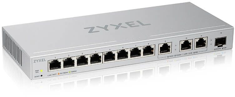 Коммутатор Zyxel XGS1250-12-ZZ0101F (L2) 8x1Гбит/с 1SFP+ управляемый
