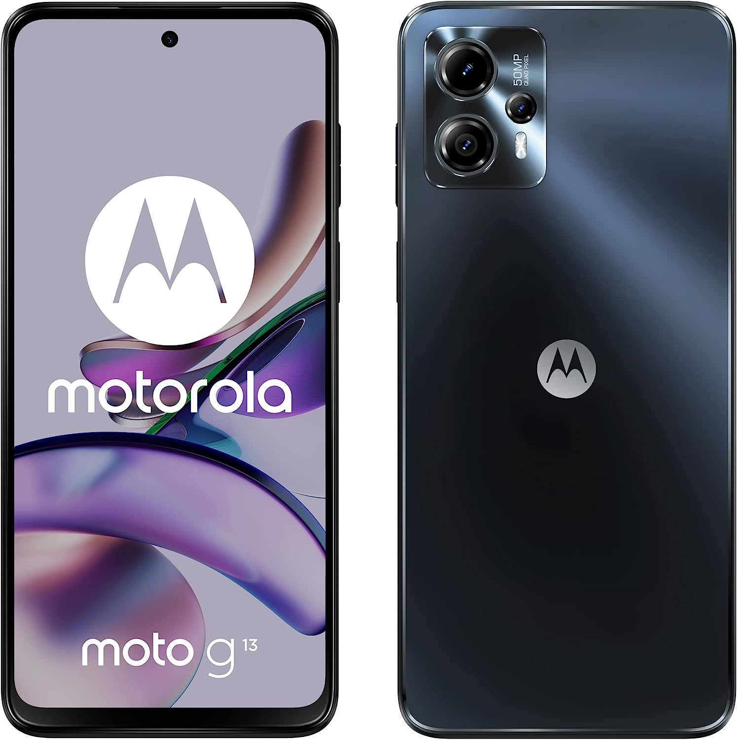 Смартфон Motorola XT2331-2 G13 128Gb 4Gb серый моноблок 3G 4G 2Sim 6.5" 720x1600 Android 13 50Mpix 802.11 a/b/g/n/ac NFC GPS GSM900/1800 GSM1900 TouchSc Protect microSD max512Gb