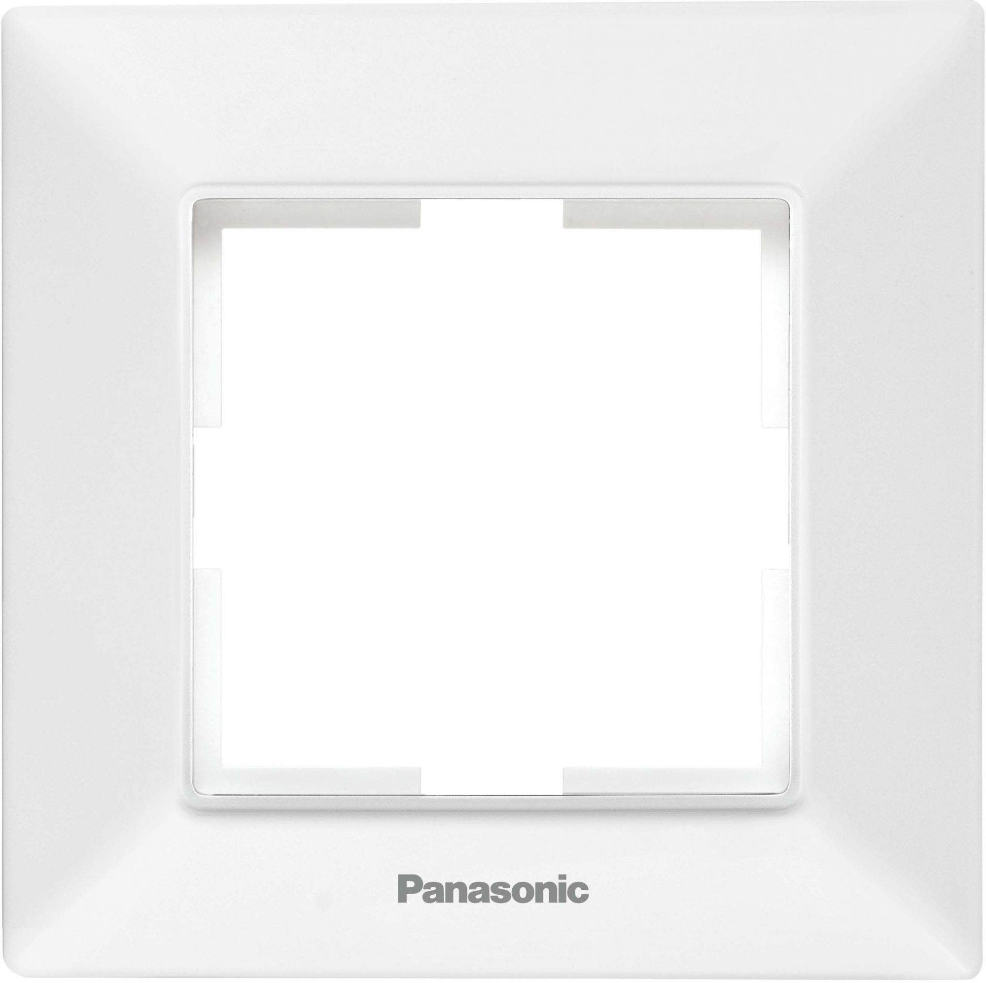 Рамка Panasonic Arkedia Slim WNTF08012WH-RU декоративная 1x пластик белый (упак.:1шт)