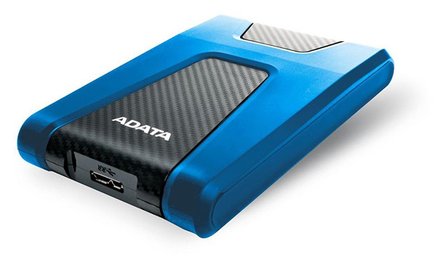 Жесткий диск A-Data USB 3.0 2TB AHD650-2TU31-CBL HD650 DashDrive Durable 2.5" синий