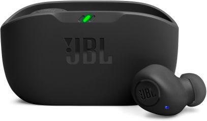 Гарнитура внутриканальные JBL Wave Buds черный беспроводные bluetooth в ушной раковине (JBLWBUDSBLK)