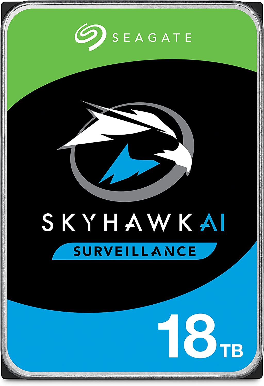 Жесткий диск Seagate SATA-III 18TB ST18000VE002 Surveillance SkyHawkAI (7200rpm) 256Mb 3.5"