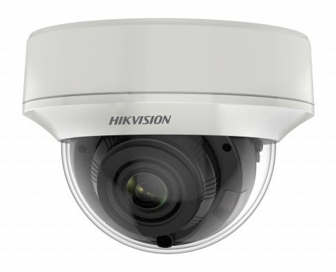 Камера видеонаблюдения аналоговая Hikvision DS-2CE56H8T-AITZF 2.7-13.5мм HD-CVI HD-TVI цв. корп.:белый