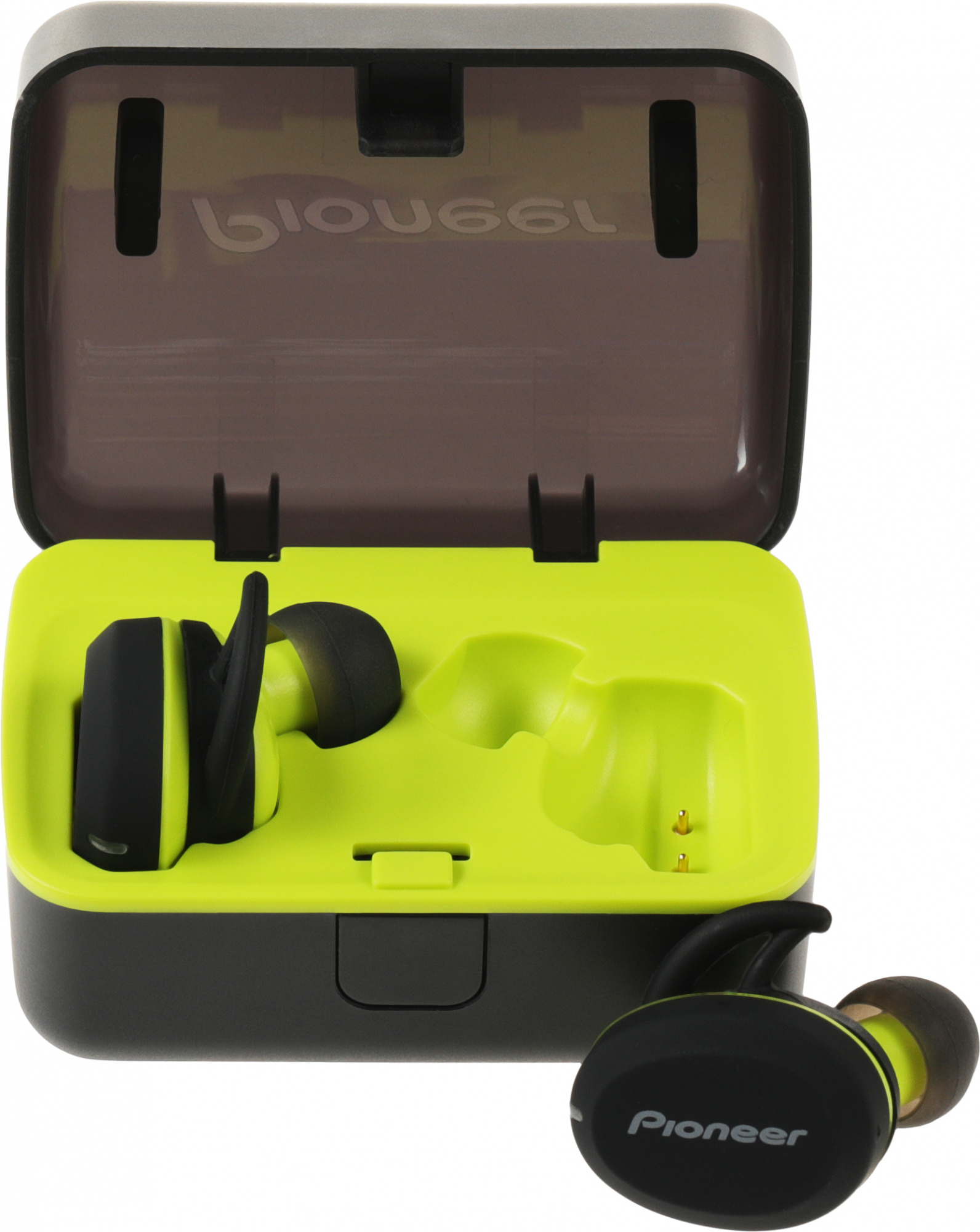 Гарнитура вкладыши Pioneer SE-E8TW-Y желтый/черный беспроводные bluetooth в ушной раковине