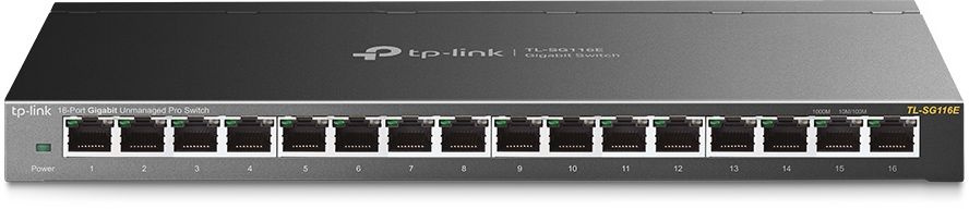 Коммутатор TP-Link TL-SG116E (L2) 16x1Гбит/с управляемый