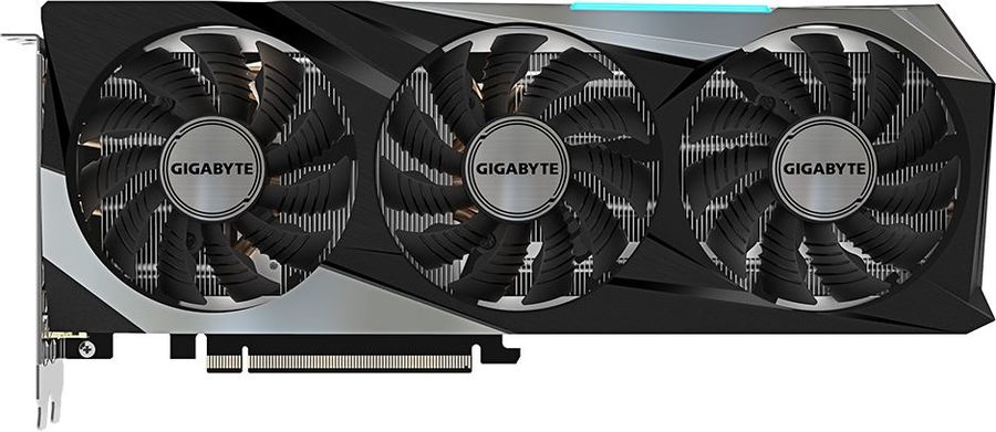 Видеокарта Gigabyte PCI-E 4.0 GV-N3070GAMING OC-8GD 2.0 LHR NVIDIA GeForce RTX 3070 8Gb 256bit GDDR6 1815/14000 HDMIx2 DPx2 HDCP Ret