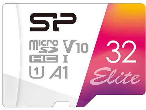 Флеш карта microSDHC 32GB Silicon Power SP032GBSTHBV1V20SP Elite + adapter