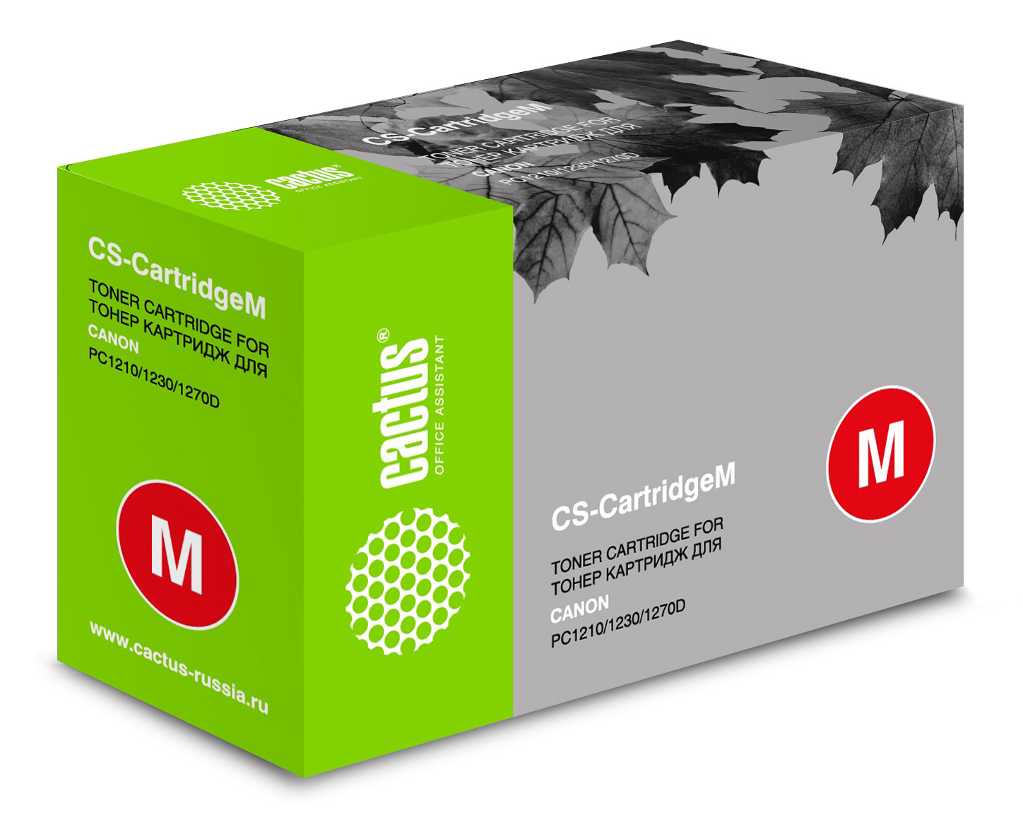 Картридж лазерный Cactus CS-Cartridge M CS-CARTRIDGEM черный (5000стр.) для Canon PC 1210/1230/1270D
