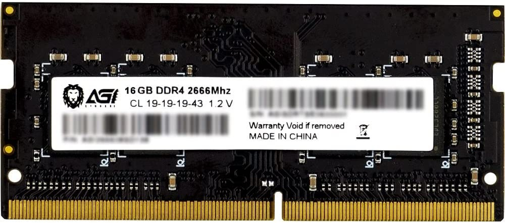 Память DDR4 16GB 2666MHz AGi AGI266616SD138 SD138 RTL PC4-21300 CL19 SO-DIMM 260-pin 1.2В Ret