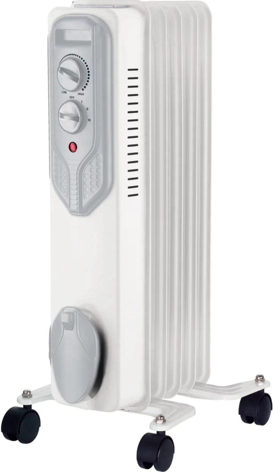 Радиатор масляный Primera ORP-510-HMC 1000Вт белый