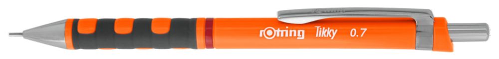 Карандаш мех. Rotring Tikky 2007211 0.7мм оранжевый/неон