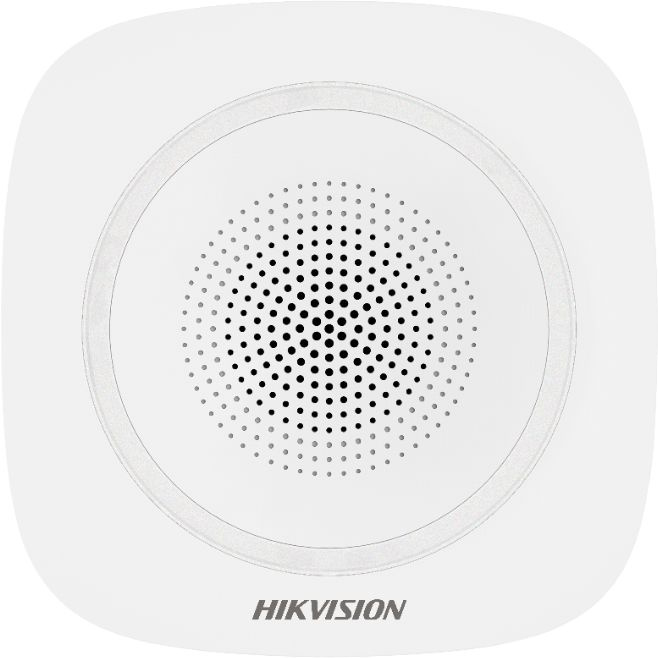 Сирена Hikvision DS-PS1-I-WE(Red Indicator) (DS-PS1-I-WE (RED INDICATOR))