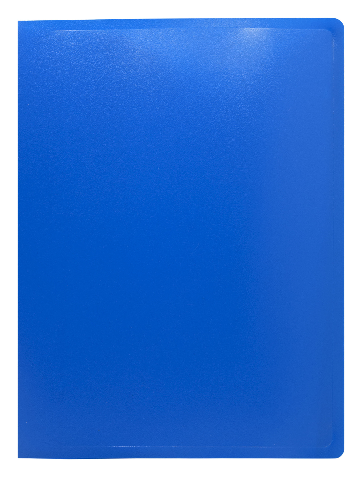 Папка с 80 прозр.вклад. Buro -ECB80BLUE A4 пластик 0.7мм синий