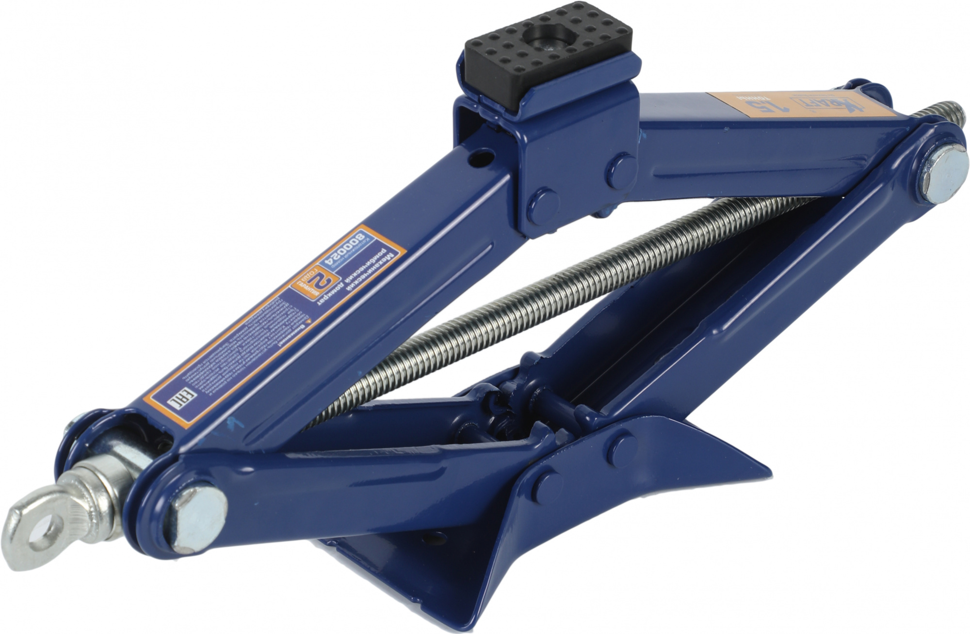 Домкрат Kraft 800024 ромбический механический синий (KT 800024)