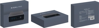 Неттоп Digma Pro Minimax U1 i3 1315U (1.2) 16Gb SSD512Gb UHDG Windows 11 Professional GbitEth WiFi BT 60W темно-серый/черный (DPP3-ADXW02) - купить недорого с доставкой в интернет-магазине