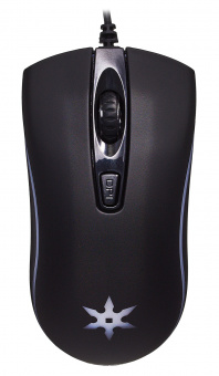 Мышь Оклик 704G TOKUGAWA черный оптическая (1600dpi) USB (4but) - купить недорого с доставкой в интернет-магазине