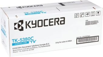 Картридж лазерный Kyocera TK-5380C 1T02Z0CNL0 голубой (10000стр.) для Kyocera PA4000cx/MA4000cix/MA4000cifx - купить недорого с доставкой в интернет-магазине