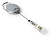 Рулетка для бейджа Durable 8324-10 80см карабин овальный серый (упак.:10шт)