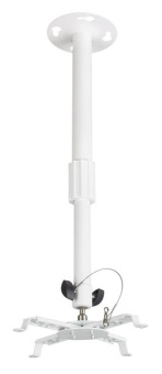 Кронштейн для проектора Kromax PROJECTOR-300 белый макс.10кг потолочный поворот и наклон - купить недорого с доставкой в интернет-магазине