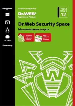Программное Обеспечение DR.Web Security Space 1 ПК / 1 год (Retro Box) (BHW-B-12M-1-A3) - купить недорого с доставкой в интернет-магазине