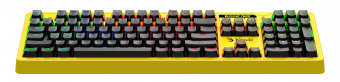 Клавиатура A4Tech Bloody B810RC Punk механическая желтый/черный USB for gamer LED - купить недорого с доставкой в интернет-магазине