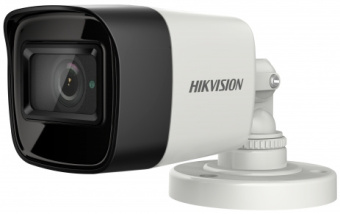 Камера видеонаблюдения аналоговая Hikvision DS-2CE16H8T-ITF 2.8-2.8мм HD-CVI HD-TVI цв. корп.:белый (DS-2CE16H8T-ITF (2.8MM)) - купить недорого с доставкой в интернет-магазине