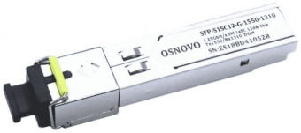 Модуль Osnovo SFP-S1SC12-G-1550-1310 - купить недорого с доставкой в интернет-магазине