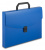 Портфель Бюрократ -BPP01BLUE 1 отдел. A4 пластик 0.7мм синий - купить недорого с доставкой в интернет-магазине