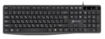 Клавиатура Оклик 145M черный USB Multimedia - купить недорого с доставкой в интернет-магазине