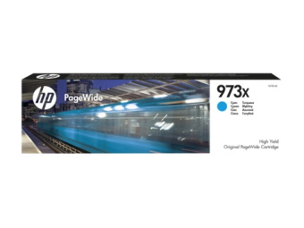 Картридж струйный HP 973XL F6T81AE голубой (7000стр.) для HP PW Pro 477dw/452dw - купить недорого с доставкой в интернет-магазине