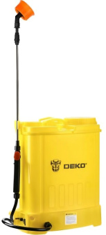 Опрыскиватель Deko DKSP12 14л желтый (065-0955) - купить недорого с доставкой в интернет-магазине