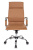 Кресло руководителя Бюрократ Ch-993 светло-коричневый эко.кожа крестов. металл хром - купить недорого с доставкой в интернет-магазине