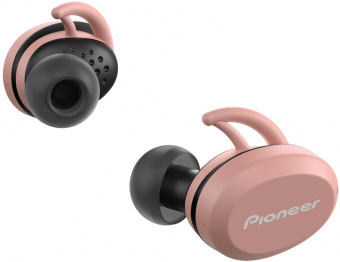 Гарнитура вкладыши Pioneer SE-E8TW-P розовый/черный беспроводные bluetooth в ушной раковине - купить недорого с доставкой в интернет-магазине