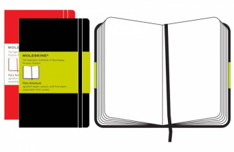 Блокнот Moleskine CLASSIC QP012R Pocket 90x140мм 192стр. нелинованный твердая обложка красный - купить недорого с доставкой в интернет-магазине